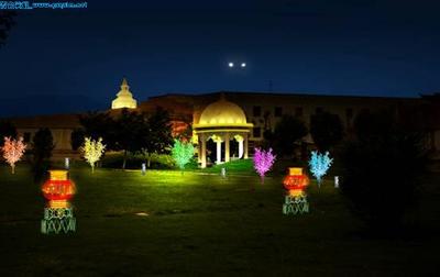 生活区亮化气氛包装